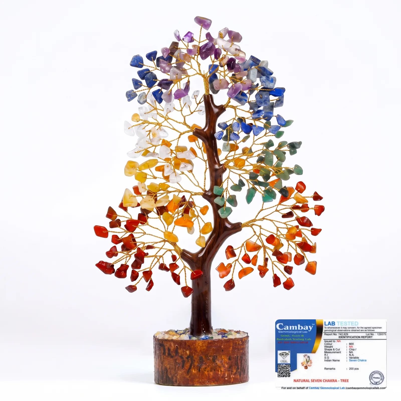 7 Chakra Crystal Tree