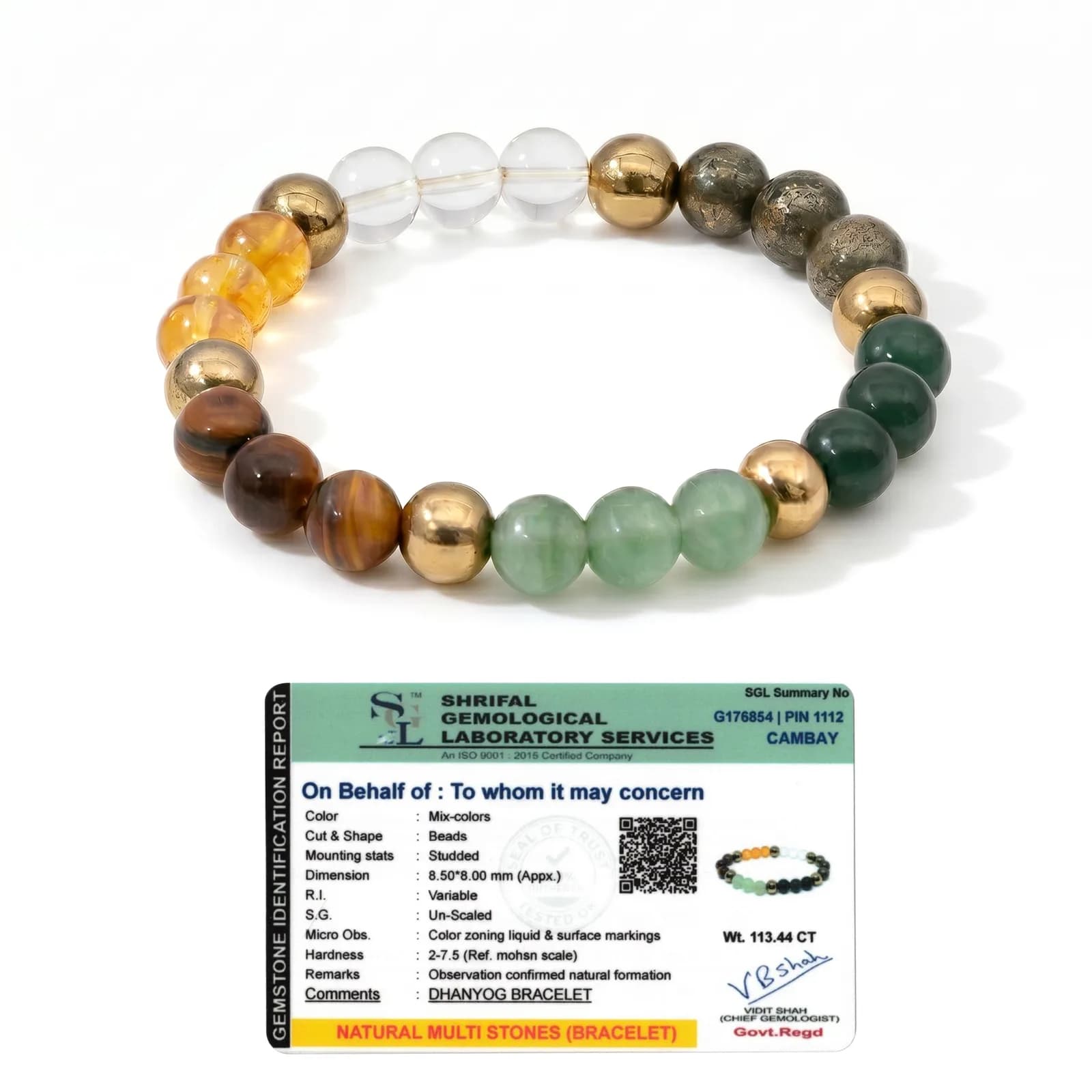 Dhanyog Bracelet